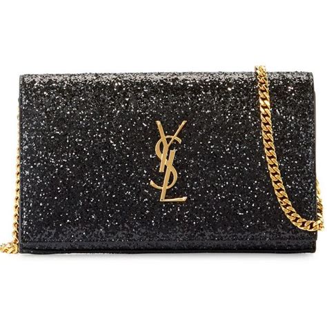 saint laurent glitter bag